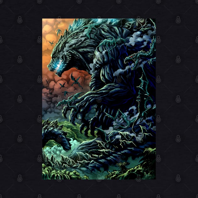 Planet of Godzilla by Bentonhio